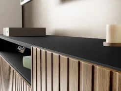 Szafki Rtv></noscript>Arton Szafka RTV 200 cm do salonu pod telewizor MAVIO ryflowana