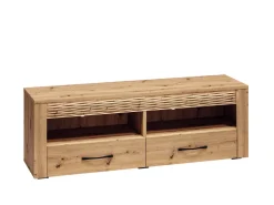 Szafki Rtv>ML Meble Szafka RTV 150 cm z szufladami ARTIS podświetlenie LED