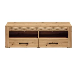 Szafki Rtv></noscript>ML Meble Szafka RTV 150 cm z szufladami ARTIS podświetlenie LED