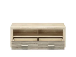 Szafki Rtv|Zestawy Mebli Młodzieżowych></noscript>ML Meble Szafka RTV 138 cm z szufladami pod telewizor CASTEL
