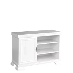 Zestawy Mebli Do Sypialni|Szafki Rtv>GAŁA MEBLE Szafka RTV biała KOLONIA sosna andersen