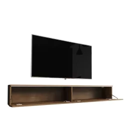 Szafki Rtv>BRATEX Szafka rtv 180 cm BROMI dąb wotan