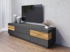 Szafki Rtv></noscript>Helvetia Szafka rtv duża 206 cm KOBE