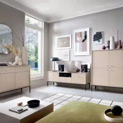 Szafki Rtv></noscript>PIASKI Szafka RTV nowoczesna MONTI beż