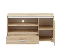 Zestawy Mebli Do Salonu|Zestawy Mebli Młodzieżowych></noscript>ML Meble Szafka RTV pod telewizor 120 cm z szufladą AVO dąb sonoma
