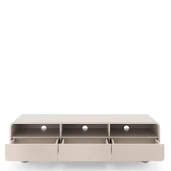 Zestawy Mebli Do Salonu|Szafki Rtv>PIASKI Szafka RTV z szufladami do salonu 160 cm kaszmir AVELON