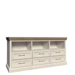 Zestawy Mebli Do Sypialni|Zestawy Mebli Do Salonu>GAŁA MEBLE Szafka RTV z szufladami prowansalska ROZANO