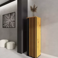 Szafki|Szafy Młodzieżowe>Meblohand Szafka stojąca z lamelami NELGARI