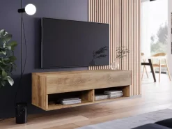 Szafki Rtv></noscript>BRATEX Szafka uniwersalna RTV 100 cm AROMA kasztan wrocławski