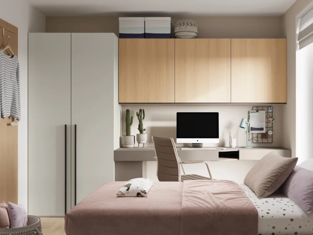 Szafki>lenart. Szafka wisząca 210 cm z pojemnymi półkami WOOW dąb vincenza