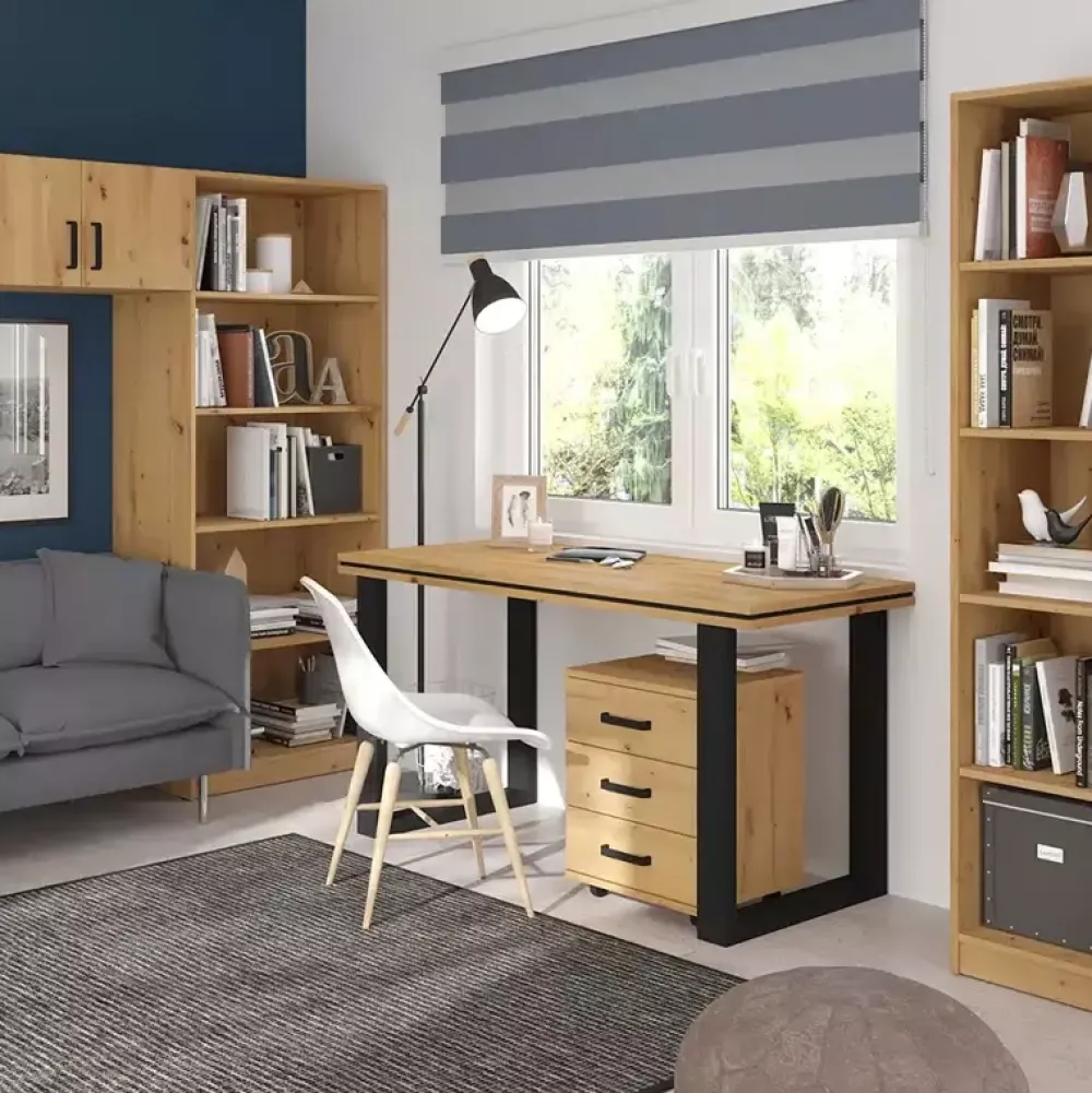 Szafki Wiszące>Lempert Szafka wisząca MULL dąb artisan