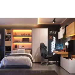 Meble Młodzieżowe|Zestawy Mebli Młodzieżowych></noscript>lenart. Szafka wisząca do pokoju młodzieżowego 150 cm TEEN FLEX