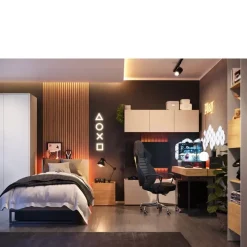 Meble Młodzieżowe|Zestawy Mebli Młodzieżowych></noscript>lenart. Szafka wisząca do pokoju młodzieżowego 150 cm TEEN FLEX