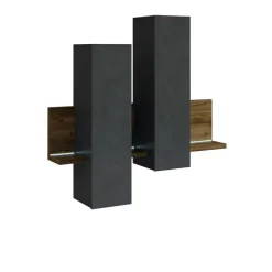 Szafki Wiszące>Helvetia Szafki wiszące z oświetleniem led TABU matera