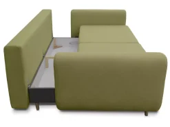 Kanapy I Sofy>NEXT COLLECTION Szara kanapa w stylu nowoczesnym z funkcją spania AURA