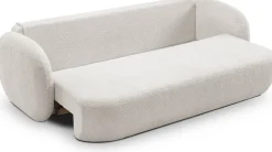 Meble Dla Dzieci|Kanapy I Sofy></noscript>LASKI Szara kanapa z funkcją spania i pojemnikiem do salonu OMERO