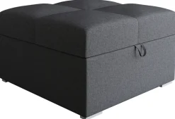 Meble Dla Dzieci|Pufy>BROMARKT Szara pufa ze schowkiem do salonu HOT