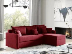 Meble Dla Dzieci|Narożniki></noscript>Meble Grand Szara rogówka z funkcją spania do salonu RIVIA