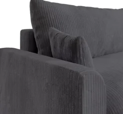 Meble Dla Dzieci|Meble Młodzieżowe></noscript>BROMARKT Szara rozkładana kanapa narożna do salonu z funkcją spania MORENO