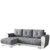 Meble Dla Dzieci|Meble Młodzieżowe>BROMARKT Szara rozkładana kanapa rogowa z funkcją spania DOMI