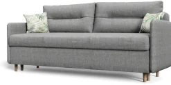 Meble Młodzieżowe|Meble Dla Dzieci>Meble Grand Szara rozkładana sofa do salonu SOFRANA
