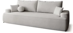 Meble Młodzieżowe|Kanapy I Sofy></noscript>BROMARKT Szara rozkładana sofa do salonu z funkcją spania CARMELLO