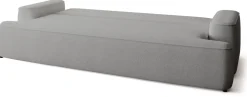 Meble Młodzieżowe|Kanapy I Sofy>BROMARKT Szara rozkładana sofa z funkcją spania do salonu CARMELLO
