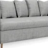 Kanapy I Sofy|Meble Dla Dzieci>Meble Grand Szara sofa z funkcją spania i pojemnikiem do salonu GRATO