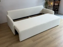 Meble Dla Dzieci|Meble Młodzieżowe>Meble Grand Szara sofa z funkcją spania boucle CLOUD