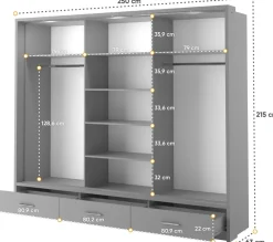 Zestawy Mebli Do Sypialni|Szafy Trzydrzwiowe><noscript><img width=