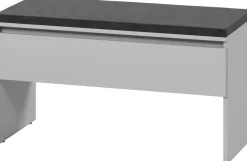 Szafki Na Buty|Garderoby>lenart. Szara szafka na buty z siedziskiem do przedpokoju SIMPLY 91 cm szary