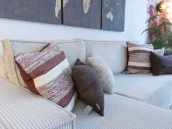 Meble Dla Dzieci|Meble Młodzieżowe></noscript>BROMARKT Szara sztruksowa kanapa narożna z funkcją spania ADI