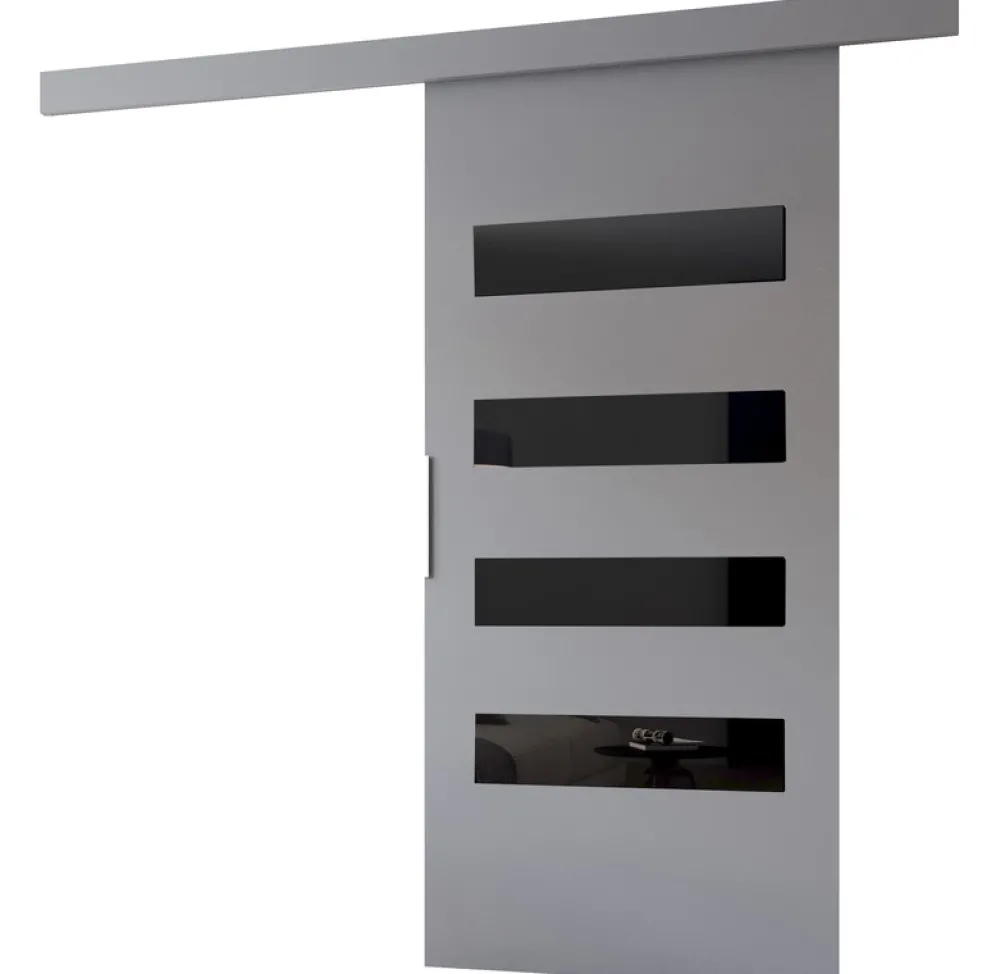 Drzwi Przesuwne>przesuwne.com Szare drzwi przesuwne 100 FELIX szary