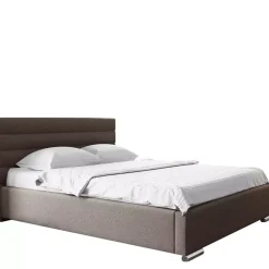 Łóżka Młodzieżowe|Łóżka Z Zagłówkiem>Gruszka Szare łóżko Tapicerowane 160x200 LIZBONA