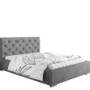 Łóżka Młodzieżowe|Łóżka Dziecięce>Riban Szare łóżko 120x200 cm tapicerowane SHERY