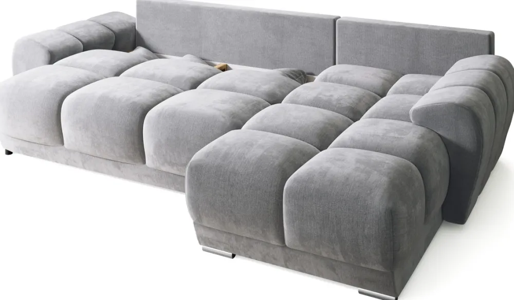 Narożniki>BROMARKT Szary narożnik do salonu NUBES