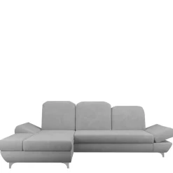 Narożniki>NEXT COLLECTION Szary narożnik do salonu z regulowanymi podłokietnikami i zagłówkami SYMPHONY