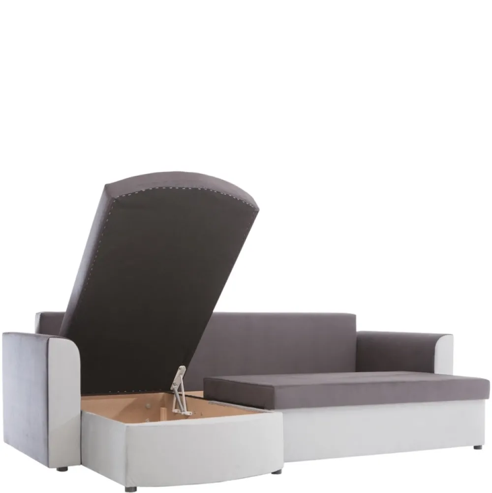 Narożniki>NEXT COLLECTION Szary narożnik nowoczesny do salonu ANGELLO