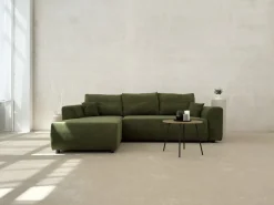 Meble Dla Dzieci|Narożniki></noscript>BROMARKT Szary narożnik rozkładany do salonu z funkcją spania ROMEO