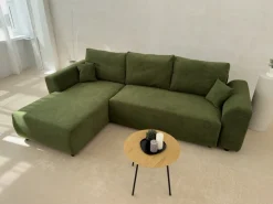 Meble Dla Dzieci|Narożniki></noscript>BROMARKT Szary narożnik rozkładany do salonu z funkcją spania ROMEO