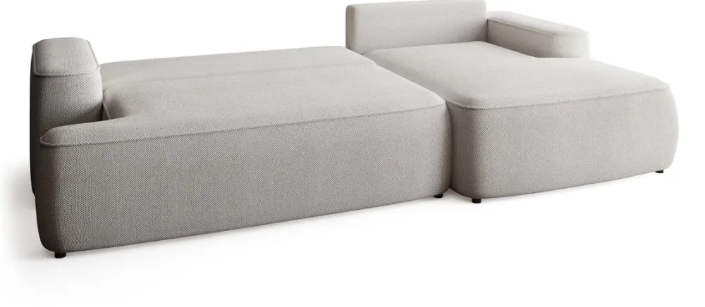 Meble Dla Dzieci|Narożniki>BROMARKT Szary narożnik rozkładany do salonu z funkcją spania CARMELLO