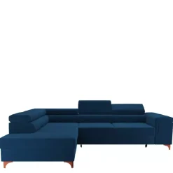 Narożniki></noscript>NEXT COLLECTION Szary narożnik rozkładany z zagłówkami WARS