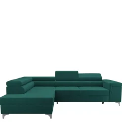 Narożniki></noscript>NEXT COLLECTION Szary narożnik rozkładany z zagłówkami WARS