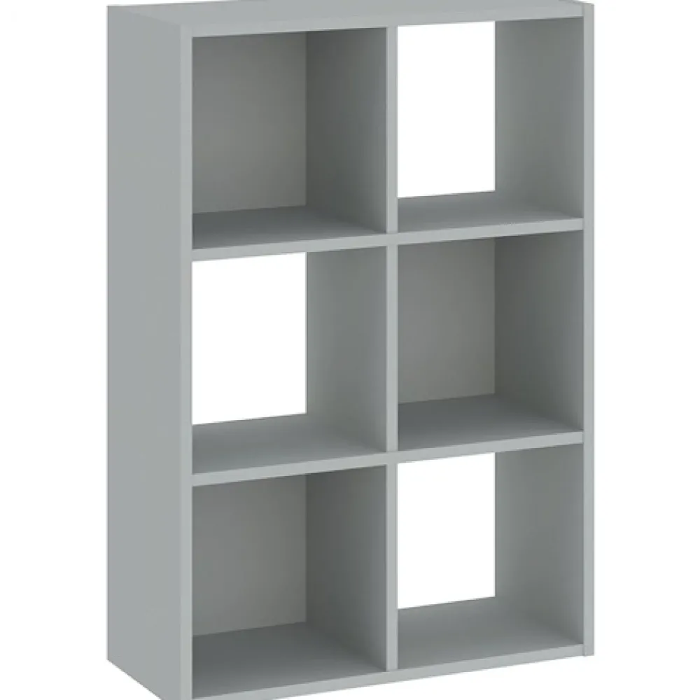 Regały Na Książki|Regały Dla Dzieci>INTER MEBLE regał 61 cm do salonu z półkami CORTA nowoczesny szary