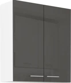 Meble Kuchenne>Lempert Szeroka dwudrzwiowa szafka kuchenna 80 cm LAURA połysk