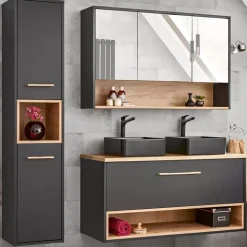 Meble Łazienkowe|Szafki Łazienkowe></noscript>COMAD Szeroka szafka 120 cm z lustrem UNITY