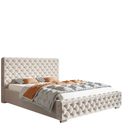 Łóżka Z Zagłówkiem|Łóżka Z Pojemnikiem>Riban Szerokie łóżko 180x200 cm dla dwojga QUINTE