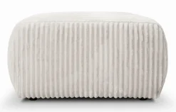 Meble Dla Dzieci|Meble Młodzieżowe></noscript>LASKI Sztruksowa pufa tapicerowana do siedzenia AZELIA beżowa