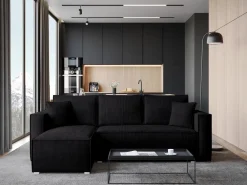 Meble Dla Dzieci|Meble Młodzieżowe></noscript>BROMARKT Sztruksowa rogówka z funkcją spania TOP