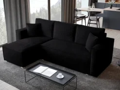 Meble Dla Dzieci|Meble Młodzieżowe></noscript>BROMARKT Sztruksowa rogówka z funkcją spania TOP